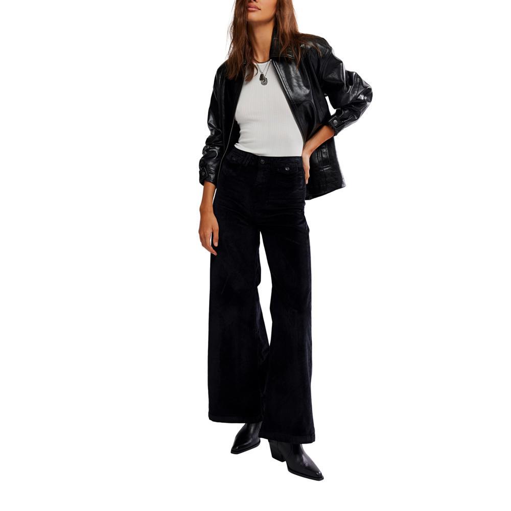 Free People We The Free Kellee High-Rise Cord Palazzo Pants